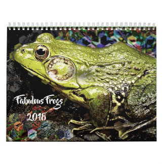 FABULOUS FROGS 2018 calendar