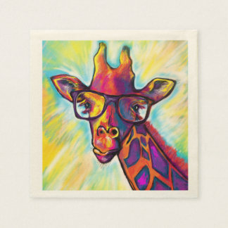 Fabulous Giraffe Cocktail Napkins