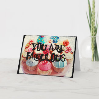 Fabulous greeting card