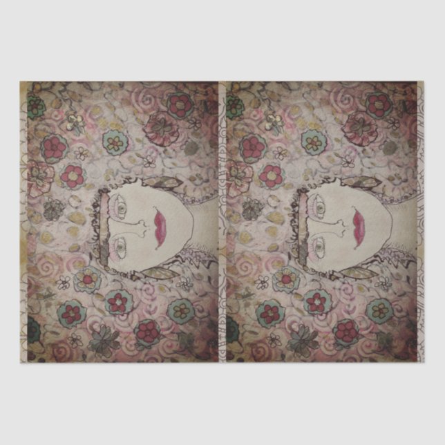 Fabulous Headdress Tissue Paper (Front)