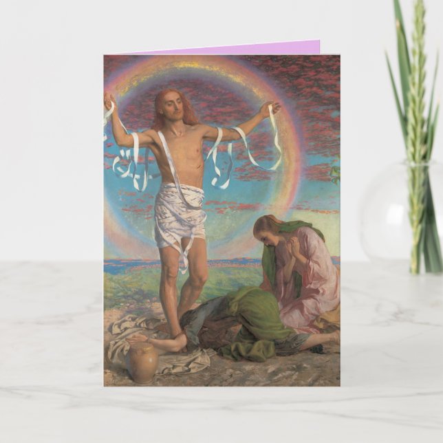 Fabulous Jesus by William Holman Hunt Card (Front)