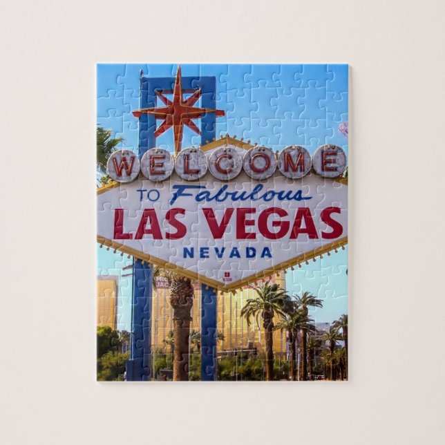 Fabulous Las Vegas Nevada Jigsaw Puzzle (Vertical)