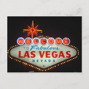 fabulous las vegas postcard