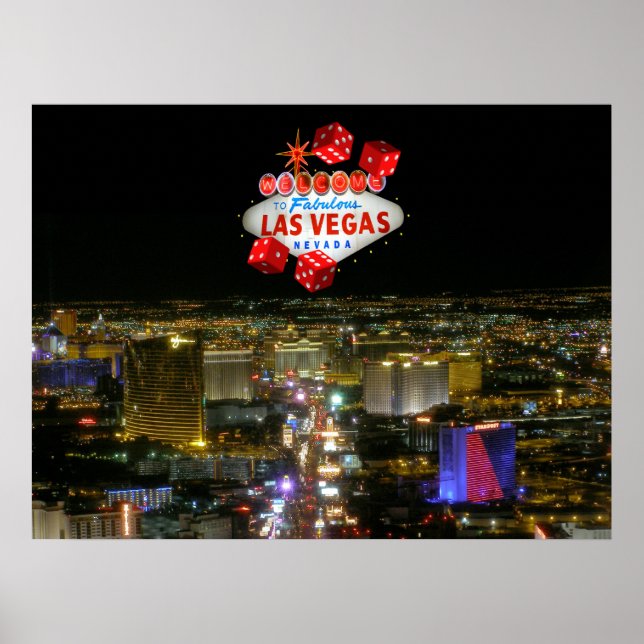 Fabulous Las Vegas Strip Poster (Front)