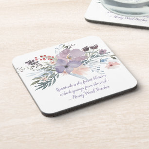 Fabulous Lavender Flowers Coaster