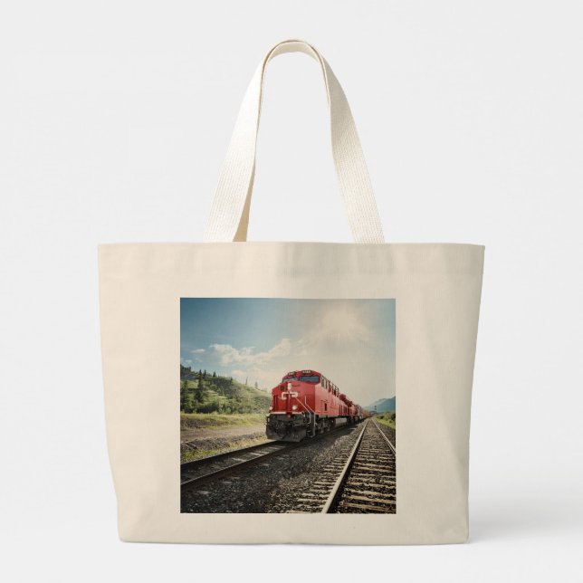 Fabulous Locomotive Tote Bag (Back)