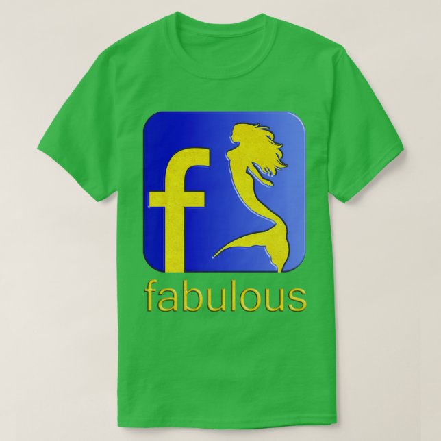 Fabulous Mermaid 3D Modern and Accessories T-Shirt (Design Front)
