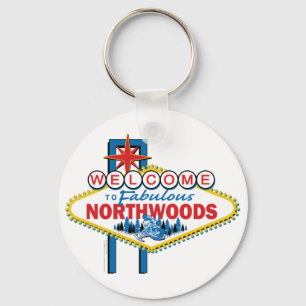 Fabulous-North-Woods Key Ring