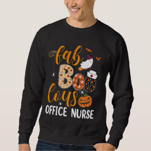 Fabulous Nurse Costume Faboolous Office Nurse Hall Sweatshirt