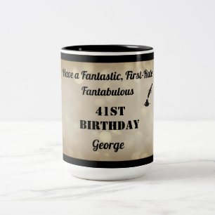 Fabulous Personalised 41st Birthday Mug