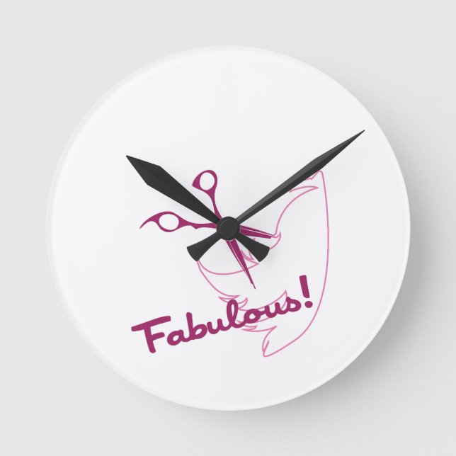 Fabulous! Round Clock (Front)