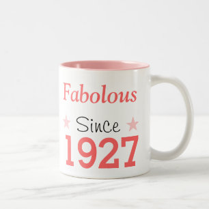 Fabulous Since 1927 Two-Tone Coffee Mug
