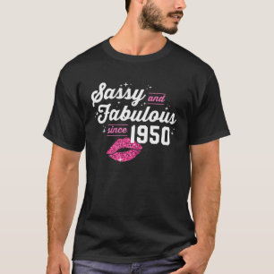 Fabulous Since 1950 Chapter 70 Year Old 70Th Birth T-Shirt