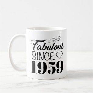 Fabulous Since 1959 60th Birthday Coffee Mug