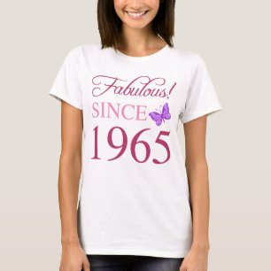Fabulous Since 1965 60th Birthday T-Shirt