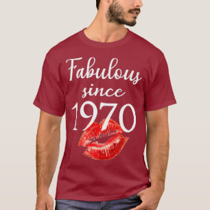 Fabulous Since 1970 Chapter 51 Birthday Gifts T-Shirt