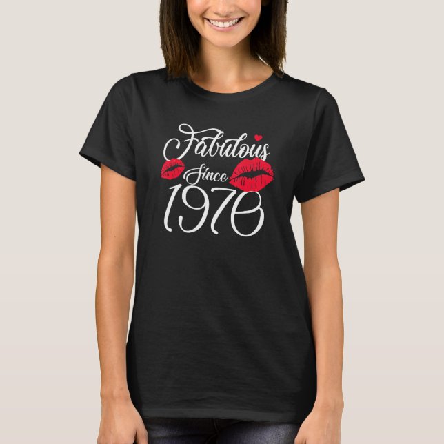 Fabulous Since 1970 Chapter 53 Years Old Birthday  T-Shirt (Front)