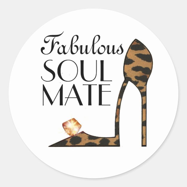 "Fabulous SoulMate" Stickers (Front)