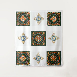 Fabulous Symmetrical Design on Tapestry Fabric. 