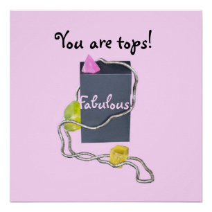 Fabulous Tops Purple award for BEST! Poster