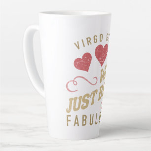 Fabulous Virgo For Women Latte Mug