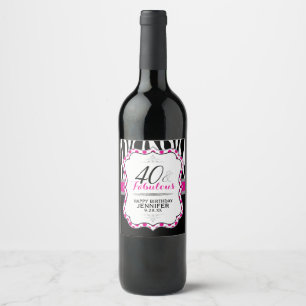 Fabulous Wine & Champagne Labels