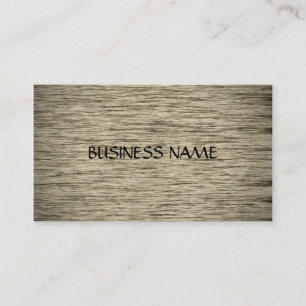 Fabulous Wood Material Business Cards