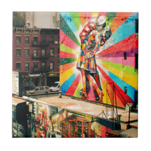 Facade Graffiti Ceramic Tile