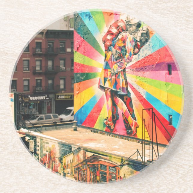 Facade Graffiti Coaster (Front)