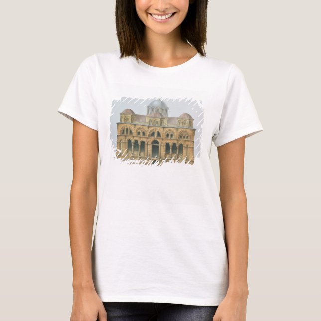 Facade of Mefa Dzamissi, the Church of St. Theodor T-Shirt (Front)