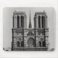 Facade of Notre-Dame, Paris, late 19th century