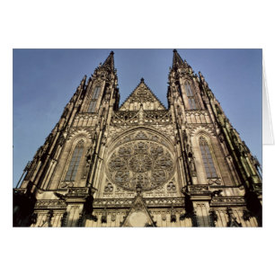 Facade of the Cathedral of St. Vitus