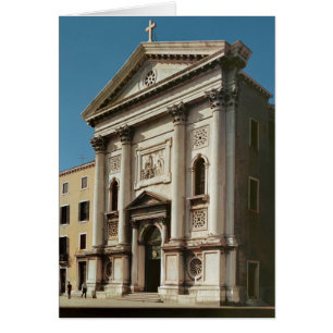 Facade of the Church of Santa Maria della
