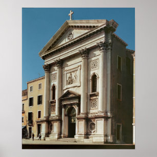 Facade of the Church of Santa Maria della Poster