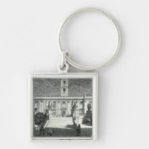 Facade of the Senatorial Palace, Rome Key Ring