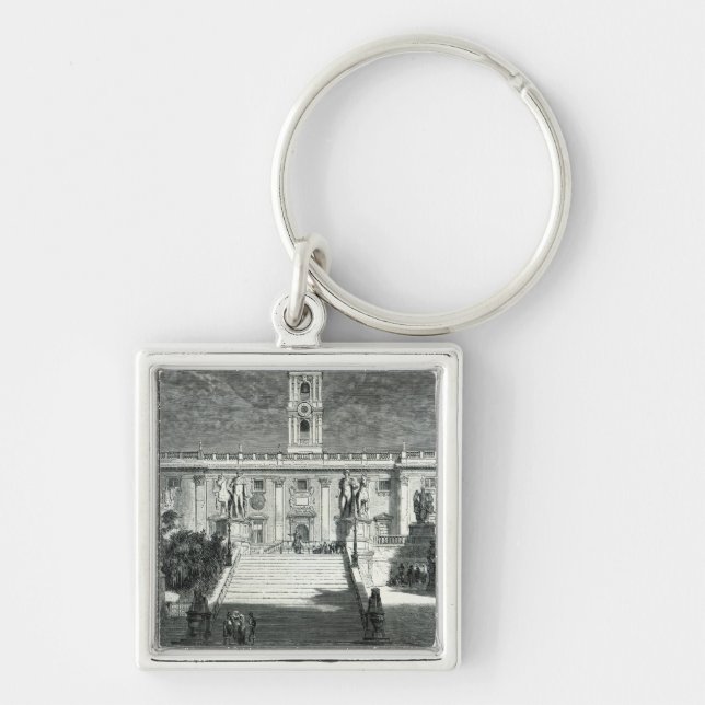 Facade of the Senatorial Palace, Rome Key Ring (Front)