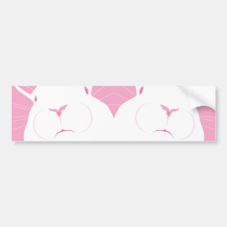 FACE 2 BUMPER STICKER