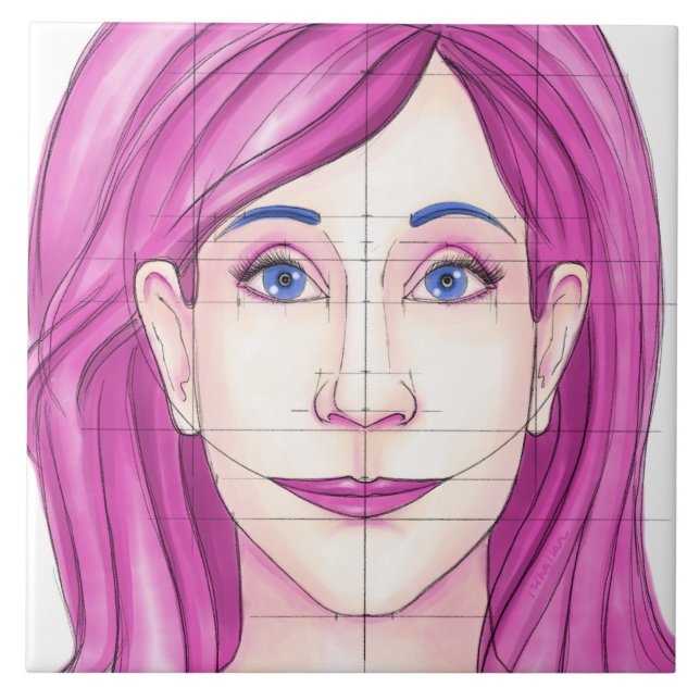 Face 31 ceramic tile (Front)