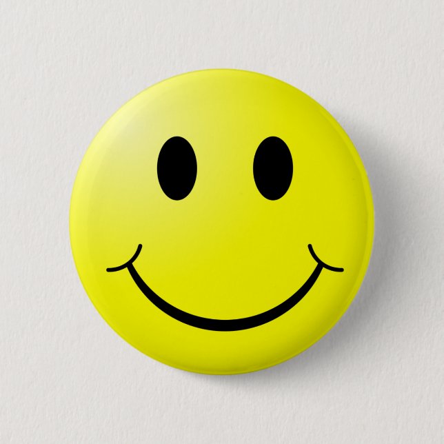 Face 6 Cm Round Badge (Front)