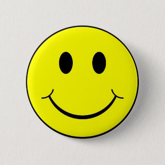 face 6 cm round badge