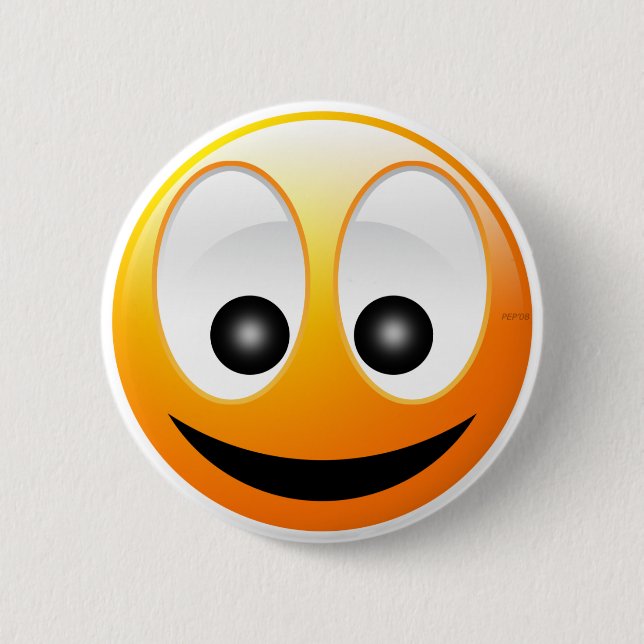 Face 6 Cm Round Badge (Front)