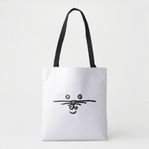 Face and Tail Tote Bag