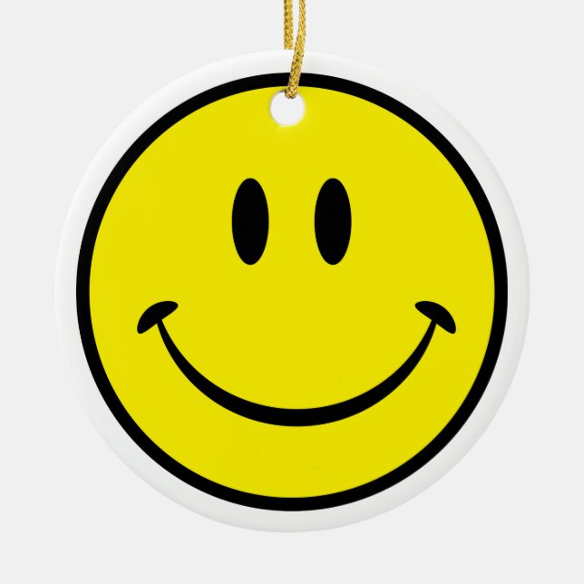 Face Ceramic Tree Decoration (Front)