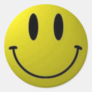 Face Classic Round Sticker