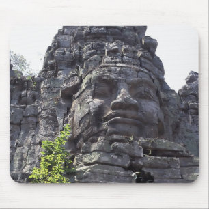 Face detail of the West Gate-Tower Gopuram), Mouse Pad