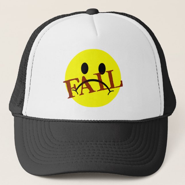 Face FAIL Trucker Hat (Front)