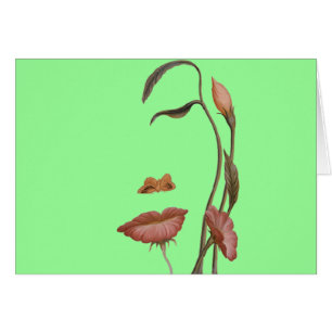 Face Flower Illusion