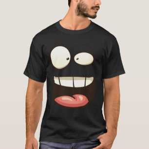 Face Ghost Monster Costume Halloween T-Shirt