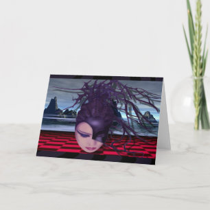 Face Greeting Card