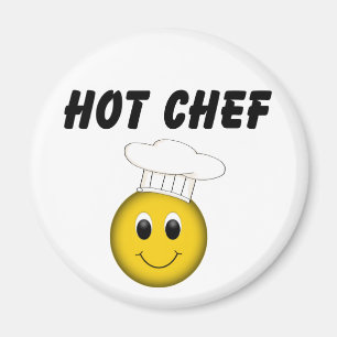 Face Hot Chef Magnet